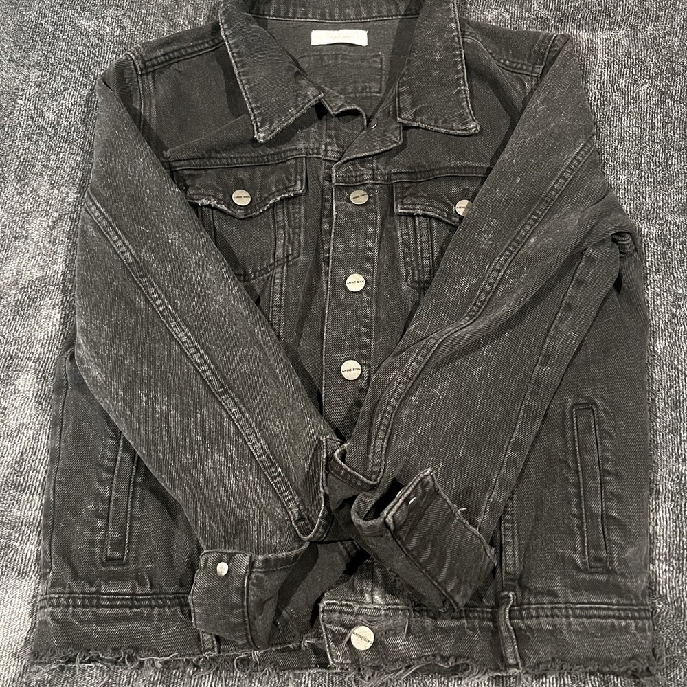 S Women’s Anine Bing black jean jacket MINT condition